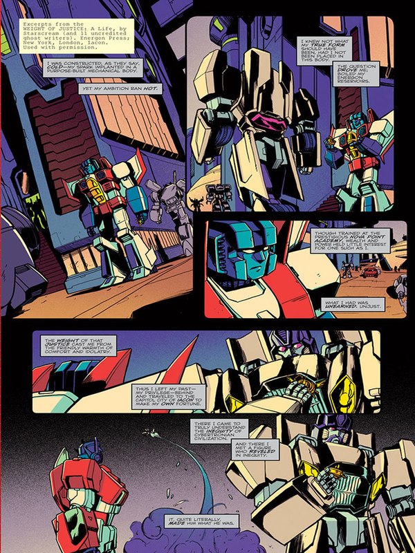 Preview Optimus Prime 19 Transformers Comic Book  (2 of 4)